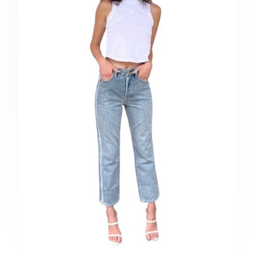 PISTOLA Charlie High Rise Straight Ankle Jeans Cabo Wash Size 26